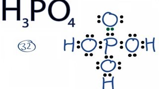 H3PO4 Lewis Structure How to Draw the Lewis Structure for H3PO4 [upl. by Attenaej499]