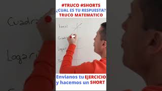 🔴 TRUCO de Memorizacion para GRAFICAR FUNCIONES 😱🔥 Lineal Cuadratica Logaritmica Seno Trigonometrica [upl. by Narud]