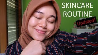 SKINCARE ROUTINE UNTUK WAJAH BERUNTUSAN  FATYABIYA [upl. by Anolla]