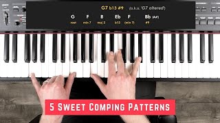 The 5 Styles Of COMPING Every Jazz Pianist Needs To Know [upl. by Nazar]