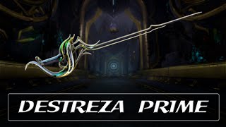 Warframe Weapon Encyclopedia  Destreza Prime 2021 [upl. by Oatis]