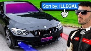 I Tested ILLEGAL Car Modifications [upl. by Nwad]