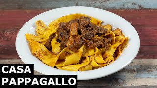 Pappardelle al ragù di cinghiale S2  P65 [upl. by Niletak382]