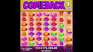 SUGAR RUSH 1000 SLOT ‼️ €90 BET 🤑 COMEBACK shorts [upl. by Rickie666]