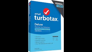 TurboTax Deluxe 2020 Desktop Tax Software Federal and State Returns  Federal Efile [upl. by Harbison]