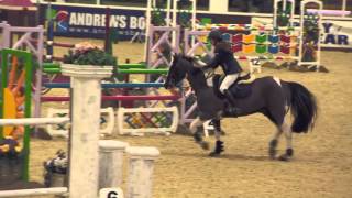 Showjumping  Pony of the Year Show Grand Prix Round 2  March 2013 [upl. by Eiveneg]