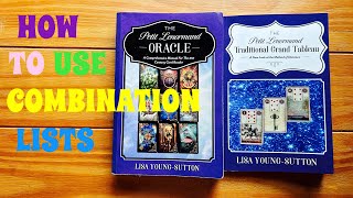 TIPS ON USING PETIT LENORMAND COMBINATION LISTS WITH LINKS [upl. by Favrot]