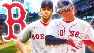 I Rebuilt The Boston Red Sox BACK into a GODSQUAD [upl. by Acinorahs]