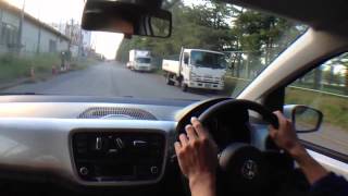 VW UP 試乗 test drive [upl. by Akena874]