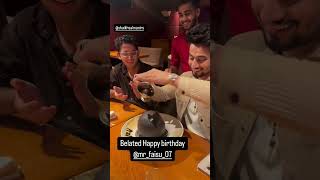 Mr Faisu With Friends Birthday Celebration shorts [upl. by Asiole]