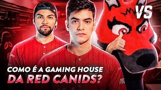 A GAMING HOUSE DA RED CANIDS  Vida de Pro Player [upl. by Ykcub]