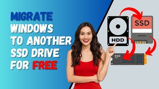 Migrate Windows to Another SSD Drive For FREE [upl. by Aroc]