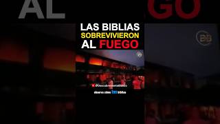 Las Biblias No Se Quemaron en un Feroz Incendio [upl. by Mutz]