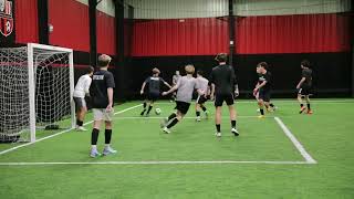 Lakeland HS vs Irvington HS Game Highlights 01212024 Indoor Winter Soccer League [upl. by Sirovat]