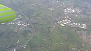 Takeoff from Leeds Bradford Airport amp Views over Yorkshire [upl. by Itnaihc]