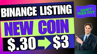 New Listing Coin On Binance 🔥  Binance New Coin Launch Update  Earn With Shafiq [upl. by Ogram]