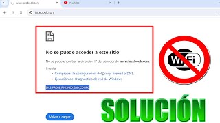 Estoy Conectado al Wifi de mi PC pero No puedo Acceder a Ningún Sitio Web  SOLUCIÓN [upl. by Linnet]