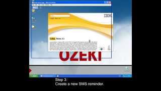Send SMS from Lotus Notes  Configuring the calendar [upl. by Aysa613]