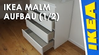 Ikea MALM Kommode Aufbau 12 [upl. by Eneres824]