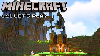 The Windmill  Minecraft  121 Lets Play Ep 3 [upl. by Oznole126]