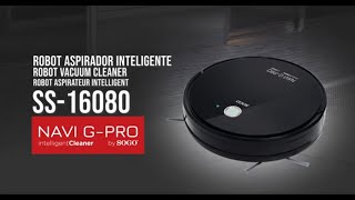 SOGO ASPSS16080 ROBOT ASPIRADOR INTELIGENTE  ROBOT VACUUM CLEANER [upl. by Auhsohey]