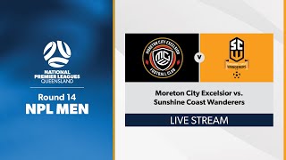 NPL Men Round 14  Moreton City Excelsior vs Sunshine Coast Wanderers [upl. by Culliton555]