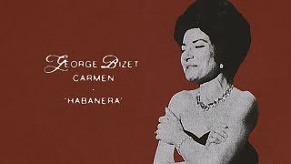 Maria Callas – Habanera from Bizets Carmen quotLamour est un oiseau rebellequot [upl. by Kola398]