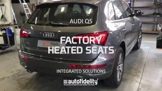 Audi Q5 Factory Heated Seats [upl. by Aihcsrop]