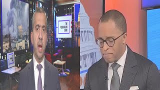 MSNBC Host FAKE CRIES on Live TV amp Mehdi Hasan quotQUITSquot MSNBC [upl. by Suoinuj]