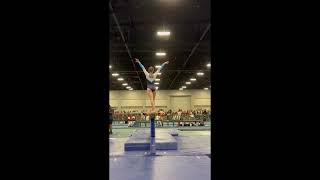 4th level 7 gymnastics meet magical classic In Florida 2nd place [upl. by Deedee]