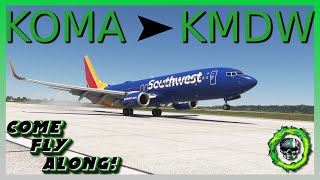 Msfs Live Southwest 737800 Ops [upl. by Radnaskela]