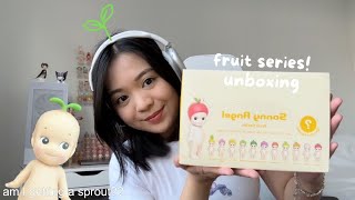 sonny angel fruit series unboxing 🍓  am I getting a sprout today 🌱 [upl. by Derman]