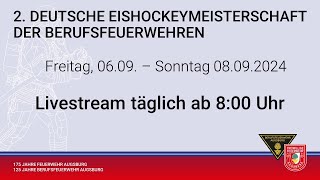 2 Deutsche Eishockeymeisterschaft der Berufsfeuerwehren [upl. by Dadirac]