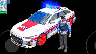 Police Simulator Patrol Officer Audi RS6  Police Sim 2022 Cop Simulator  Android Gameplays 3 [upl. by Carlen]