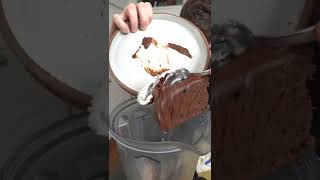 Whole Chocolate Cake MILKSHAKE  Portillos Cake Shake [upl. by Attennyl]