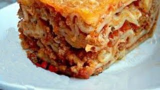 Pomysł na obiad  LASAGNE  LAZANIA  KLASYCZNA [upl. by Adnohsad]