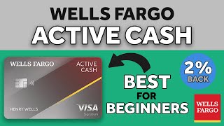 💳 Wells Fargo ACTIVE CASH Card Review 2024 BEST Credit Card for Beginners  2 Back on Purchases [upl. by Enaid244]