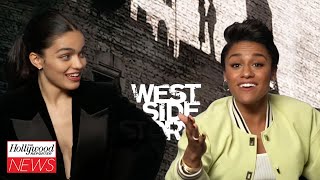 Watch ‘West Side Story’ Stars Rachel Zegler amp Ariana DeBose React to Oscar Buzz  THR News [upl. by Euqina322]