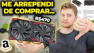 ESSA RX 580 DA AMAZON POR R470 PARECIA SER UM BOM NEGÓCIO COMPREI PRA TESTAR E OLHA NO QUE DEU… [upl. by Worth890]