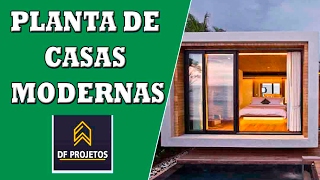 Projetos de casas modernas [upl. by Annie]