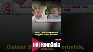 Ciutacu Dintre toate portretele eu aș pune degetul pe Ciolacu [upl. by Gnohp570]