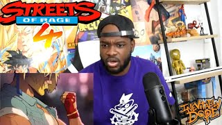 Streets Of Rage 4  Reveal Trailer REACTION [upl. by Arlyn]