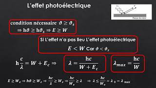 Mécanique quantique 1 L’effet photoélectrique [upl. by Danyette]