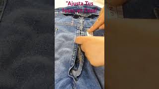 Ajusta Tus Jeans en Casa  Marca la Costura Trasera con Facilidad [upl. by Heilman]