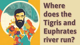 Where does the Tigris and Euphrates river run [upl. by Thalassa]