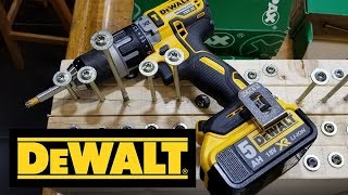 DRILL DRIVE TEST on DeWalt DCD796  Master Alley Tools amp Tech [upl. by Annaiv]