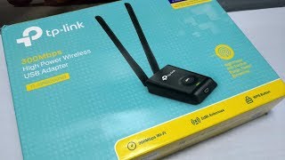 TPLink TLWN8200ND USB 300 Mbps Wifi Adapter [upl. by Eseyt]