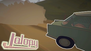 Going Off Road  Jalopy Ep 2  Lets play Jalopy Gameplay [upl. by Zulch]