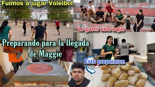 Algo Nuevo Para Magali 👩‍🍳🤗\ La lleve por Primera Vez 🤩\fuimos a jugar 🏐viral vlog deportes [upl. by Yruam522]