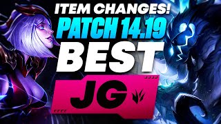 The BEST Junglers For All Ranks On Patch 1419 NEW ITEMS  Season 14 Tier List League of Legends [upl. by Haroun]